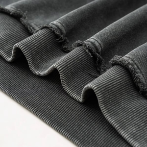 Sudadera con capucha oversize de algodón de 450 GSM, lavado ácido, con dobladillo deshilachado y desgastado, estilo vintage, corte holgado sin cordón - Product Image 4