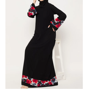 New Model Pakistan Linen Muslim Abaya <b>Dress</b> Burqa Islamic Abayas <b>for</b> Women Custom Design Anti-Wrinkle Lightweight Breathable - Product Image 6