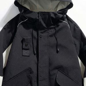 Veste de chasse tactique imperméable personnalisée |   Vêtements d'extérieur coupe-vent en softshell Ripstop camouflage |   Fabricant de Marques Privées OEM - Product Image 3