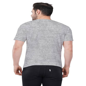 Camiseta de manga corta barata para hombre, ajuste moderno y holgado, Media manga estilo gofre de verano, deportiva e informal - Product Image 3