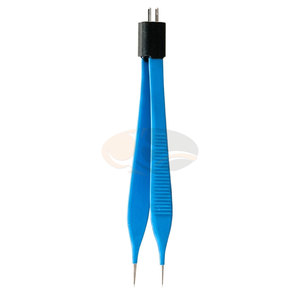 Pince bipolaire Adson en acier inoxydable de haute qualité, non-adhésive, pour chirurgie plastique et reconstructive, pointe de 1 mm, 12 cm - Product Image 4