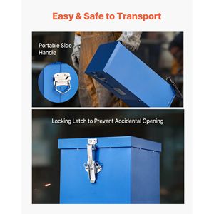 Four de séchage d'électrodes portable 50 LBS, 420W 120V, séchage rapide, pour baguettes de soudage, fournitures essentielles de soudage et brasage - Product Image 5