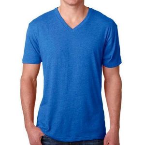 T-shirt Athlétique Unisexe STELLAR Basic Apparel à Col en V en Coton Écologique et Bambou à Manches Courtes Coupe Classique Séchage Rapide pour l'Été - Product Image 3