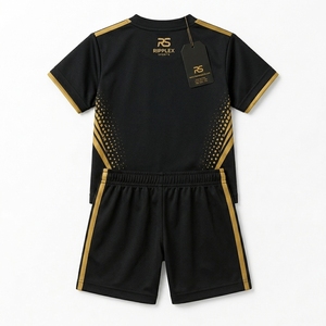 Conjunto de Dos Piezas para Niños, Moda 2026, Camiseta de Algodón de Verano y Pantalones Cortos a Juego / Camiseta de Manga Corta y Pantalones Cortos para Niñas - Product Image 2
