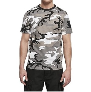 T-shirt camouflage Realtree pour homme, col rond, manches courtes, 100 % coton, respirant, pour la chasse et les activités de plein air, faible MOQ, vente chaude - Product Image 4