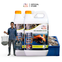 Traitement de l'eau probiotique liquide bio-organique pour l'aquaculture, pour l'élevage de poissons et de crevettes en étang, 5 litres
