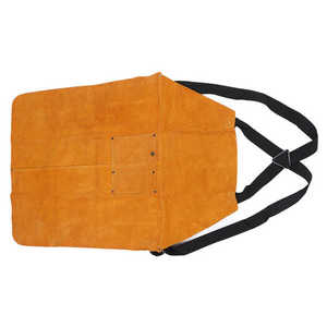 Tablier de Soudure Anti-Flamme en Cuir de Haute Qualité, Nouvelle Arrivée, Bretelles Réglables, Sans Manches, Vêtement de Travail de Sécurité Personnalisé pour la Découpe - Product Image 3