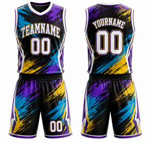 Custom Printed Basketball Jersey Team Name Number <b>Plus</b> <b>Size</b> Adjustable High Quality Fabric Quick Dry Moisture-Wicking Breathable - Product Image 6