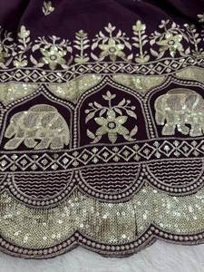 Robe Anarkali / Kurti / Salwar Kameez de créateur, style col rond, pour femmes ou filles, prix bas, meilleure qualité, spéciale pour les mariages et les cérémonies. - Product Image 4