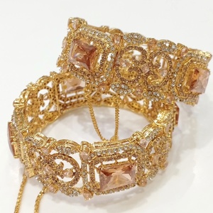 New Unique Style Fashion Jewelry Sets Bangles Artificial Bridal Jewelry Sets Party <b>Wedding</b> <b>Accessories</b> Custom Designs & Colors - Product Image 6