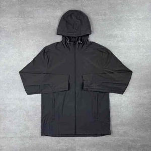 New Fashion Style <b>Winter</b> Outdoor Men's Windbreaker <b>Jacket</b> 100% Cotton Fleece Lining Digital Front <b>Cycling</b> Running Windproof - Product Image 2