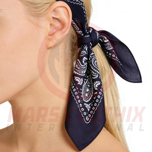 Wholesale Custom Women's Solid Bandanas In-Stock New Design Headwear Headband Multifunction <b>Square</b> <b>Scarf</b> for Girls - Product Image 3