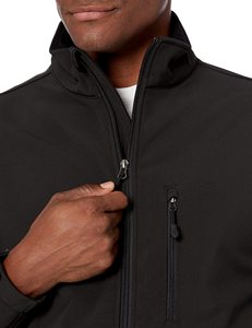Wholesale Custom <b>Men's</b> Softshell <b>Jacket</b> Casual 100% Cottonpolyester made Plain <b>Long</b> Sleeve Softshell <b>Jackets</b> for Sale - Product Image 2