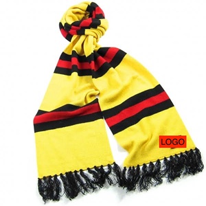 Luxury Men's/Women's Merino Wool Football Inspired Green White Striped Hand Knitted Winter Custom Traditional Scarf Shawl - Product Image 5