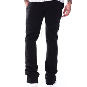 Pantalon évasé délavé pour homme, style streetwear de qualité supérieure, jogger vintage en coton délavé, pantalon de survêtement évasé avec cordon pour garçons - Product Image 4