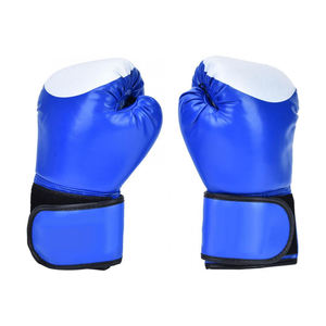 Gants de boxe MMA professionnels en cuir pour entraînement sur sac de frappe, kickboxing, sparring, avec sangle de poignet réglable et fermeture auto-agrippante, pour enfants et hommes - Product Image 2