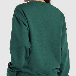 OEM High Quality Custom Logo Winter Women's Sweatshirts 100% Cotton Long Sleeve Eco-Friendly Quick Dry Breathable Lined Casual - Product Image 2