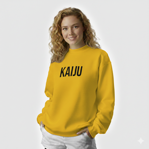 Sweat-shirt à col montant pour femme, coupe premium, manches longues, automne/hiver, en polaire imprimée polyester/coton, épaules tombantes personnalisées - Product Image 2