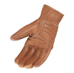 Gants de moto en cuir d'hiver, gants de course à doigts complets, compatibles écran tactile, protection anti-chute de la paume, conception personnalisée OEM - Product Image 3