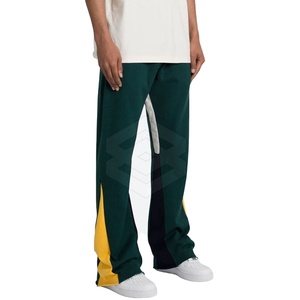 Custom Logo Design <b>Men</b> Flare <b>Trouser</b> Lightweight <b>Elastic</b> Waist Casual High Quality Breathable - Product Image 1