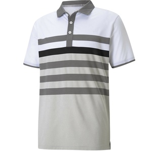 Camisetas de verano para hombre, Polo de Golf de manga corta con bloques de Color a rayas, informal, de retales - Product Image 5