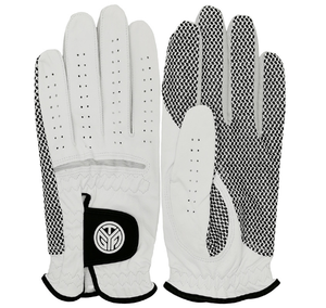 Gant de golf pour homme en cuir d'agneau Cabretta blanc, doux, durable, respirant et de haute qualité - Product Image 2