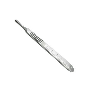 Manche de scalpel en acier inoxydable au design unique et personnalisable, prix de gros - Product Image 2