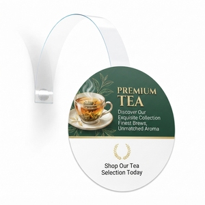Présentoir publicitaire de supermarché en PVC de qualité alimentaire, écologique, sans BPA, durable et personnalisable - Product Image 3