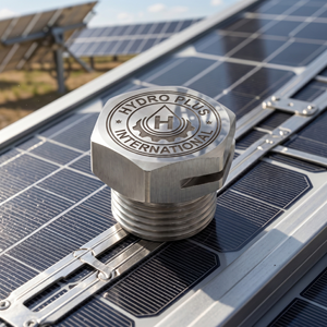 Hydro Plus Arroseur Solaire SS 304 à Jet Plat, Raccord Mâle 1/8 BSP, pour Nettoyage de Toits Photovoltaïques et Pulvérisation d'Eau - Product Image 1