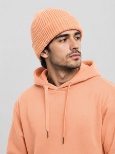 Gorro cálido unisex de punto suave, gorro de invierno elástico, informal, para exteriores, para clima frío - Product Image 2