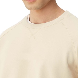 Men's Custom Embroidery Cotton Crew Neck <b>Sweatshirt</b> Oversized Pullover Hoodie for Winter - Product Image 2