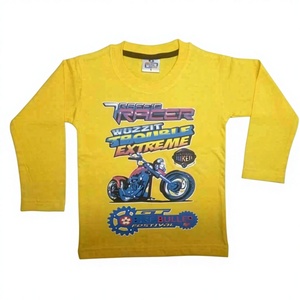 T-shirt surdimensionné personnalisé pour garçons, imprimé numérique Hip Hop, 160 GSM, 100% coton, OEM ODM, faible MOQ, vente en gros directe d'usine - Product Image 1