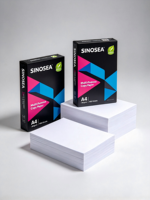 Papier Copie A4 Sinosea 70/75/80 g/m² en Rouleau Géant/Feuilles, 500 Feuilles/Rame - 5 Ramettes/Boîte, Compatible Jet d'Encre, Usage Industriel