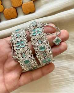 Eid Arrivals Jewelry for Women Wholesale Indian <b>Bangles</b> Bridal <b>Sets</b> Fashion Jewelry <b>Set</b> Available For Sale - Product Image 4