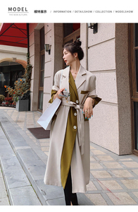 Blazer en laine mélangée pour femme, coupe ajustée, veste décontractée, vêtement de bureau, coupe-vent à capuche, toutes saisons, fabricant OEM - Product Image 3
