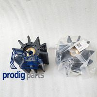 Impulsor de Goma Flexible para Bomba de Agua de Excavadora 322-8595, 10 Paletas, 3228595 para Motores Marinos 3412 y C32