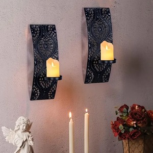 Support mural pour bougie vintage artistique pour une décoration intérieure raffinée - Product Image 5