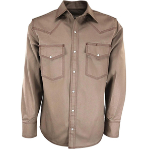 Custom Brand Fire Proof for 2 Safety 100% Cotton FR Twill <b>Welding</b> Workwear Long-sleeved Work <b>Shirt</b> - Product Image 6
