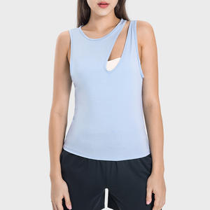 Nuevo Estilo de Verano, Chaleco Deportivo Casual Sexy sin Mangas, Top de Punto Transpirable de Secado Rápido y Ligero para Mujer - Product Image 2