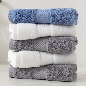 Luxury Cotton <b>Face</b> Towels Wholesale Soft Heavy GSM Hotel Spa Hand <b>Cloth</b> Quick Dry OEM Custom Manufacturing Rectangle Plain Dyed - Product Image 5