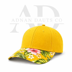 Gorra de Béisbol con Visera Floral Personalizada y Logotipo Bordado |   Gorra Ajustable con Cierre a Presión |   Proveedor de Gorras de Béisbol Personalizadas OEM - Product Image 6