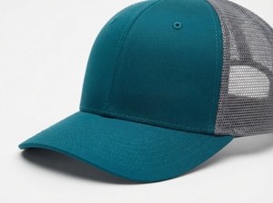 Casquette Trucker à 6 Panneaux Bicolore Personnalisée, Dos en Maille 100% Polyester, Visière Courbée, Fermeture Snapback Réglable - Product Image 5
