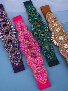 Handmade Embroidery <b>Beaded</b> Customized Modern Luxury Premium Women's Elegant Fashion <b>Waist</b> Belt - Product Image 5