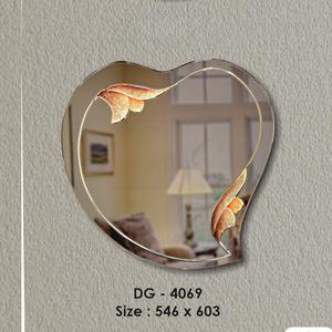 Espejo de Diseño Irregular para Pared, Sin Marco, Fácil de Instalar, Estilo Decorativo Artístico - Product Image 5