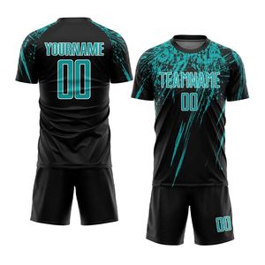 Maillots de football personnalisés de qualité professionnelle à prix de gros, ensembles d'uniformes de football bon marché pour équipe à bas prix, uniforme de football - Product Image 1