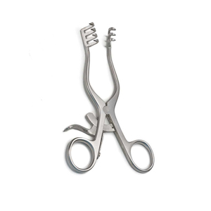 Dilatateurs et rétracteurs de peau industriels Weitlaner en acier inoxydable, 4x3 griffes, avec crochet de fixation automatique pour mastoïde - Vente en gros - Product Image 4