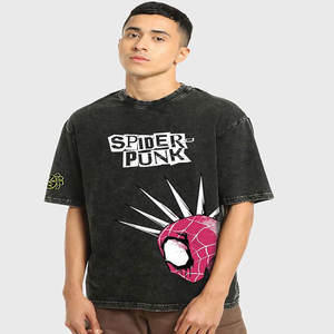 Camisetas Retro Personalizadas para Hombre, Estilo Off-the-Shoulder, para Actividades Deportivas de Verano, Varias Tallas, Tela de 180 Gramos - Product Image 1