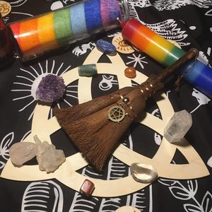 Knot <b>Wall</b> Art Wooden Crystal <b>Grid</b> Triquetra Symbol Sacred Geometry Spiritual Meditation Altar Home Decoration - Product Image 4