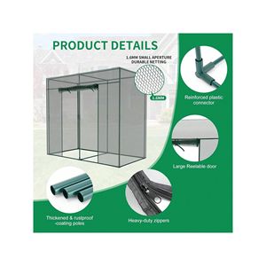 Rete Protettiva per Piante da Giardino 6.5 X 3.3 X 6 Piedi, Gabbia per Colture per Aiuole Rialzate, Protezioni per Piante da Esterno, Categoria Prodotti Rete da Giardino - Product Image 3