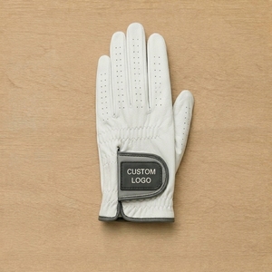 Gant de golf en cuir premium personnalisé, respirant, toucher doux, adhérence performante, OEM, marque privée, fournisseur en gros d'accessoires de golf - Product Image 1
